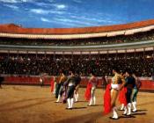 The Entry of the Bull - 让·莱昂·杰罗姆